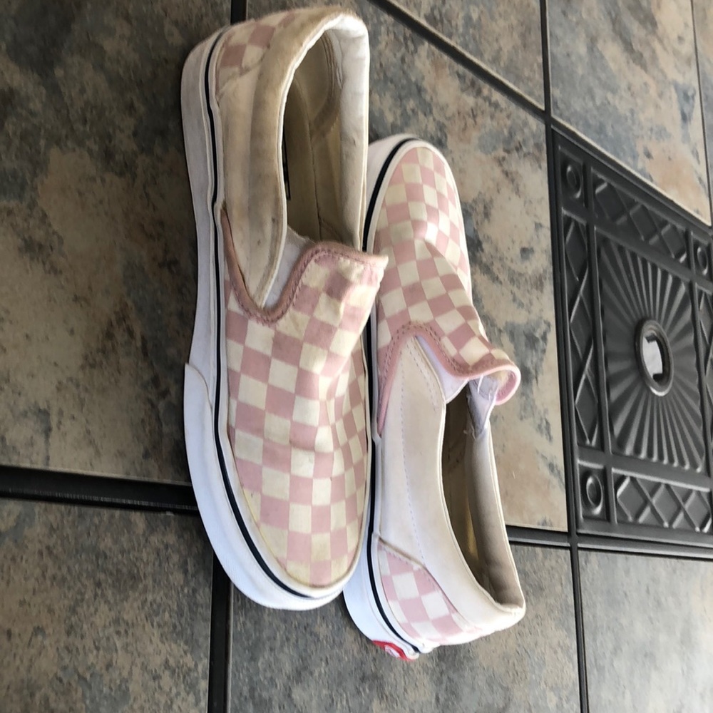 Lite pink vans